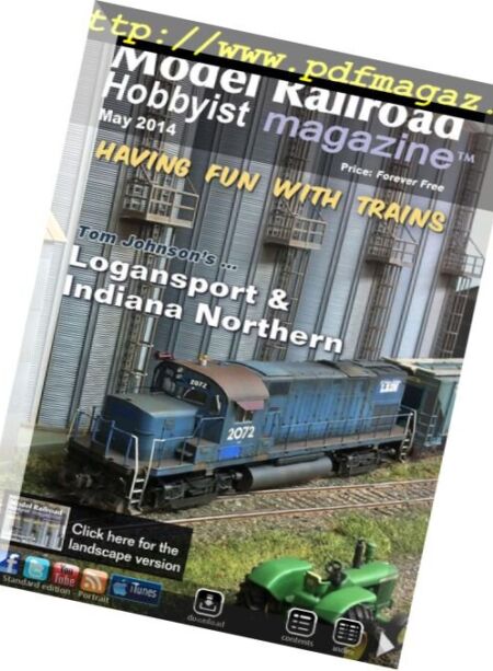 Model Railroad Hobbyist Magazine – May 2014 Cover