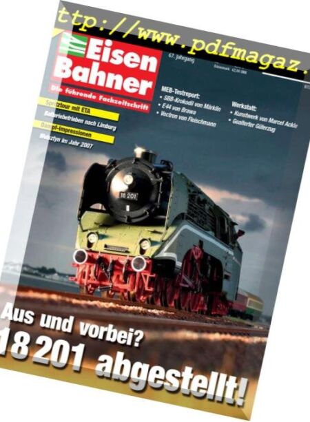ModellEisenBahner – Oktober 2018 Cover