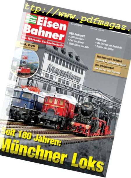 ModellEisenBahner – September 2018 Cover