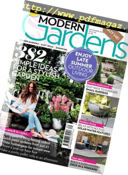 Modern Gardens – September 2018 Cover