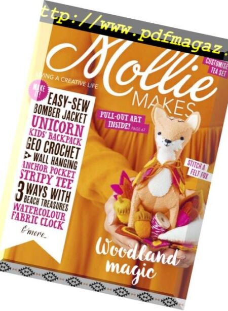 Mollie Makes – August 2016 Cover