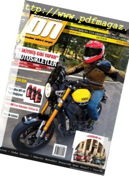 Motoron – Eylul 2018 Cover