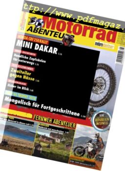 Motorrad Abenteuer – September-Oktober 2018