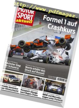 Motorsport Aktuell – 29 August 2018