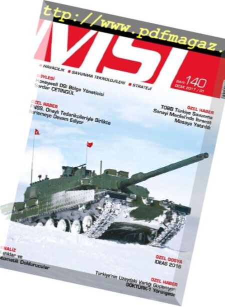 MSI Dergisi – Ocak 2017 Cover