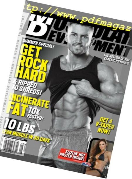 Muscular Development – July 2017 Cover