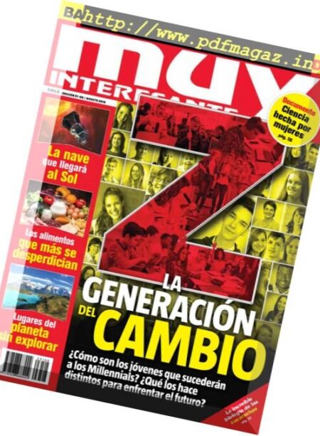 Muy Interesante Chile – agosto 2018 Cover