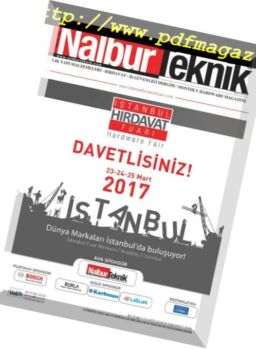 Nalbur Teknik – Mart 2017