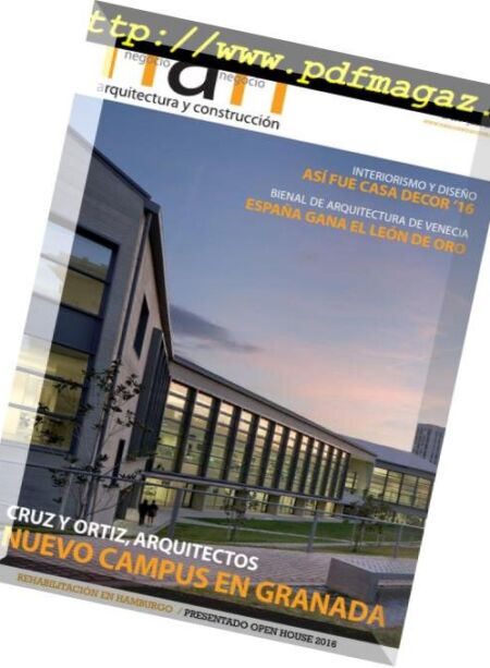 Nan Arquitectura y Construccion – junio 2016 Cover