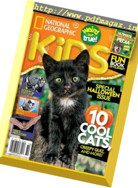 National Geographic Kids USA – October 2018 Cover