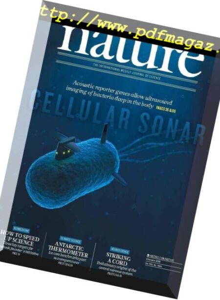 Nature – 4 January 2018 Cover