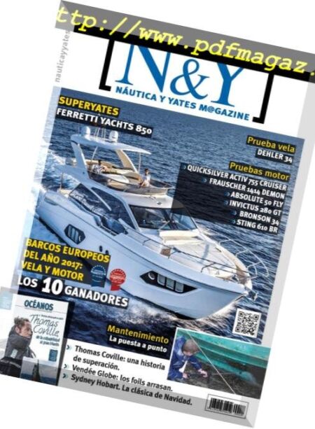 Nautica y Yates – enero-febrero 2017 Cover