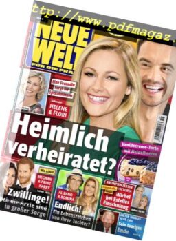Neue Welt – 29 August 2018