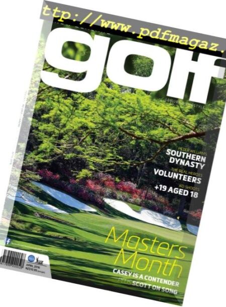New Zealand Golf – April 2016 Cover