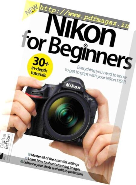 Nikon for Beginners – August 2018 Cover