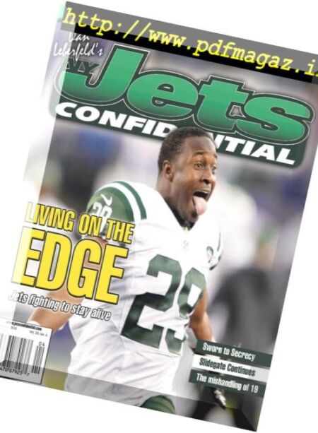 NY Jets Confidential – December 2015 Cover