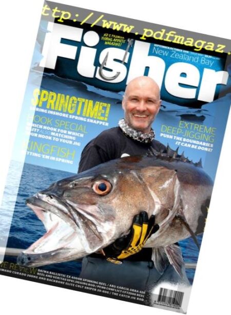 NZ Bay Fisher – November 2015 Cover