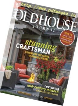 Old House Journal – October 2018