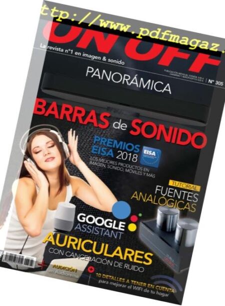 On Off Magazine – septiembre 2018 Cover