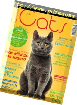 Our Cats – September 2018