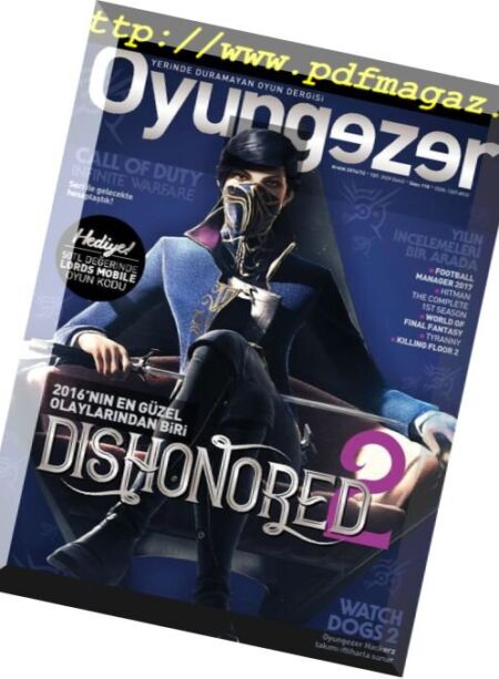 Oyungezer – Aralik 2016 Cover