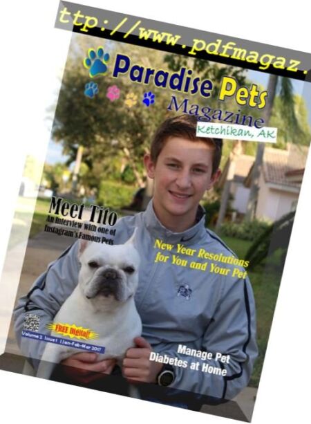 Paradise Pets Ketchikan – January 2017 Cover