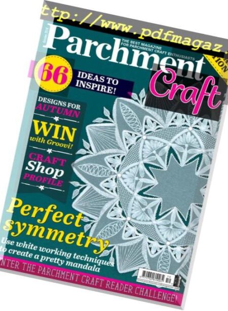Parchment Craft – September 2018 Cover