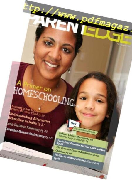 ParentEdge – September 2015 Cover