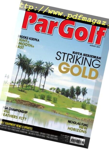 ParGolf – August 2017 Cover