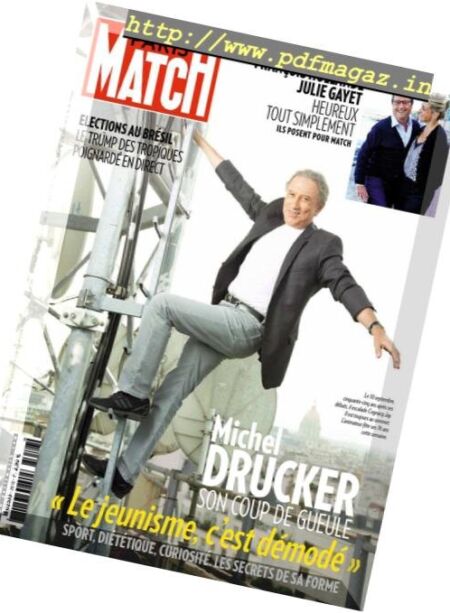 Paris Match – 12 septembre 2018 Cover