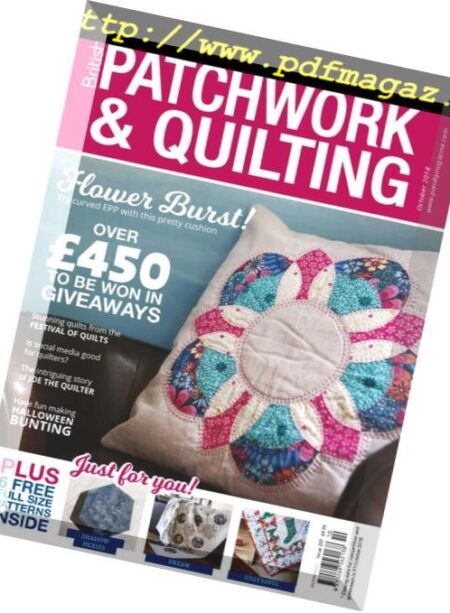 Patchwork & Quilting UK – October 2018 Cover