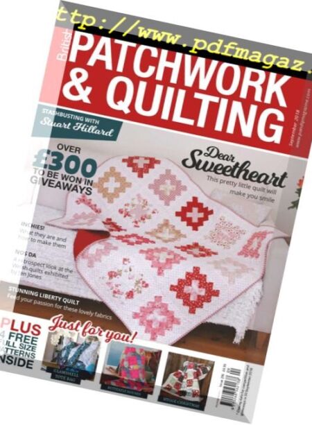 Patchwork & Quilting UK – September 2018 Cover