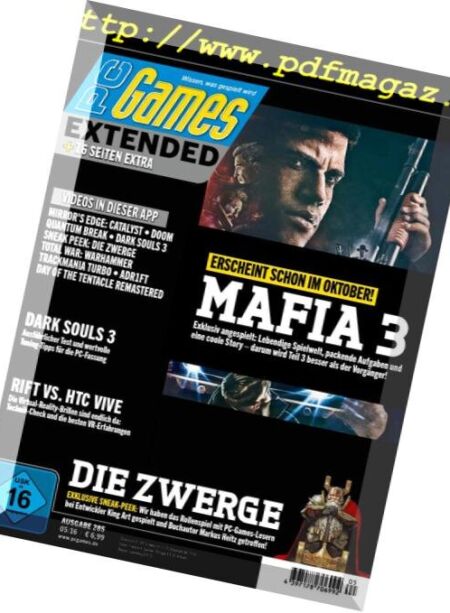 PC Games Germany – Mai 2016 Cover