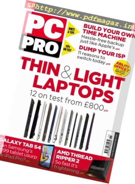 PC Pro – November 2018 Cover