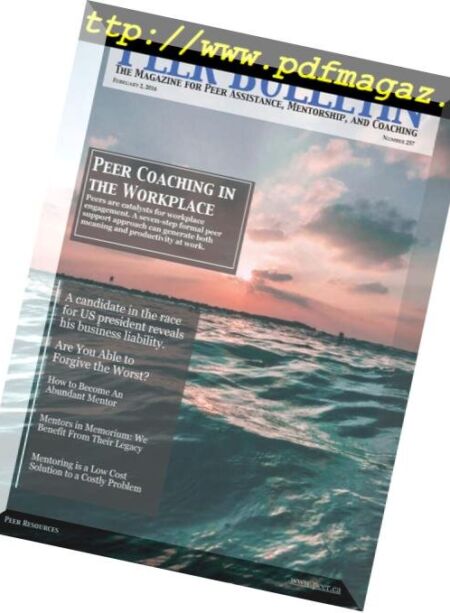 Peer Bulletin – February 2016 Cover