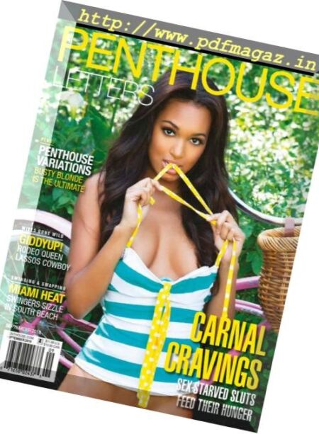 Penthouse Letters – September 2018 Cover