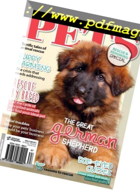 Pets Australia – April 2017 Cover
