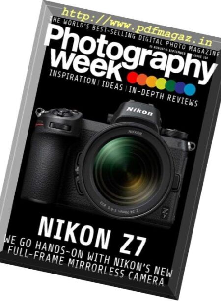 Photography Week – 30 August 2018 Cover