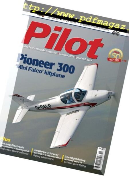 Pilot – October 2018 Cover