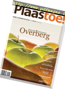 Plaastoe – August 2016
