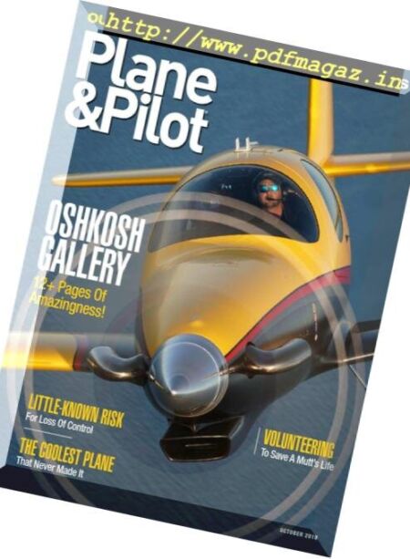 Plane & Pilot – October 2018 Cover