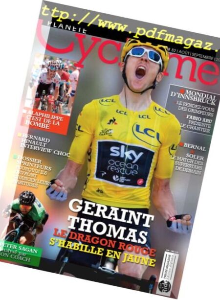 Planete Cyclisme – septembre 2018 Cover