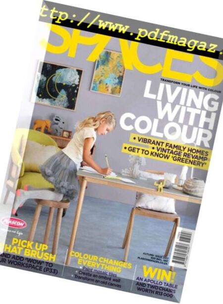 Plascon Spaces – March 2017 Cover