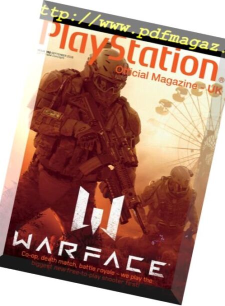 PlayStation Official Magazine UK – September 2018 Cover