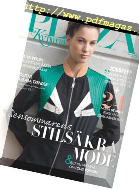 Plaza Kvinna – augusti 2016 Cover