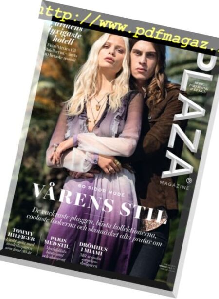 Plaza – mars 2015 Cover
