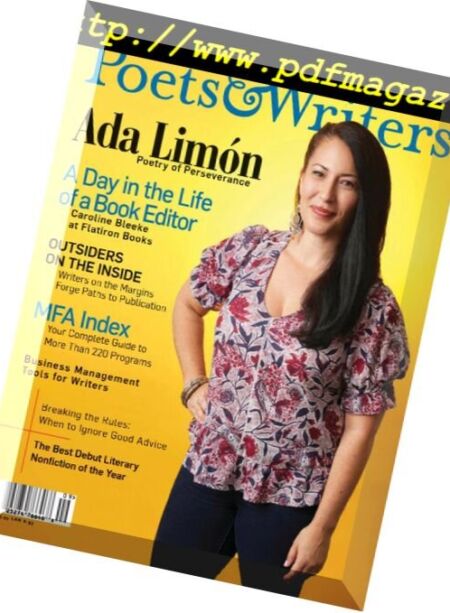 Poets & Writers – September-October 2018 Cover