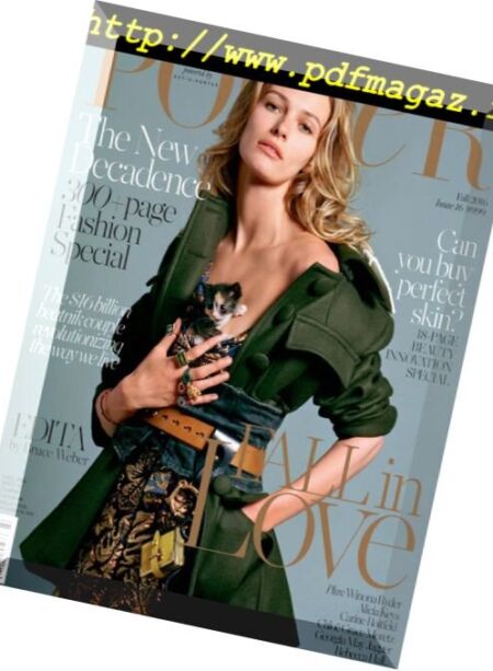 Porter – September 16, 2016 Cover