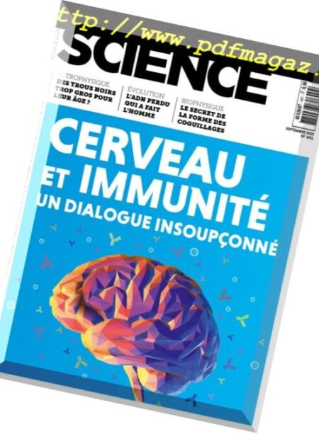 Pour la Science – septembre 2018 Cover