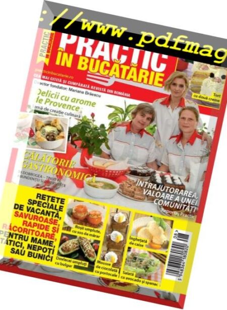 Practic in Bucatarie – august 2017 Cover